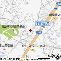 山口県宇部市東岐波1059-13周辺の地図