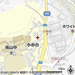 山口県宇部市小串小串台661周辺の地図