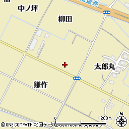 徳島県小松島市坂野町柳田50周辺の地図