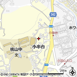 山口県宇部市小串小串台652周辺の地図