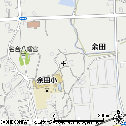 山口県柳井市余田1429周辺の地図