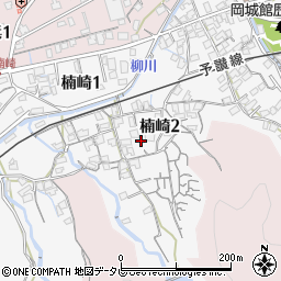愛媛県新居浜市楠崎周辺の地図