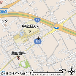 申之庄中央集会所周辺の地図