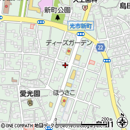 中電工光営業所周辺の地図