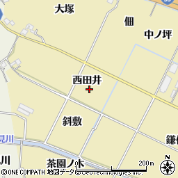 徳島県小松島市坂野町（西田井）周辺の地図