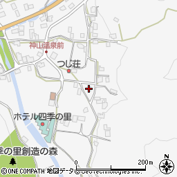 徳島県名西郡神山町神領本上角170-1周辺の地図