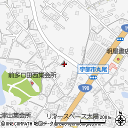 山口県宇部市東岐波5796-3周辺の地図