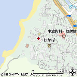 山口県下関市汐入町周辺の地図