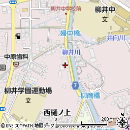 柳井周東線周辺の地図