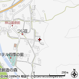 徳島県名西郡神山町神領本上角183周辺の地図