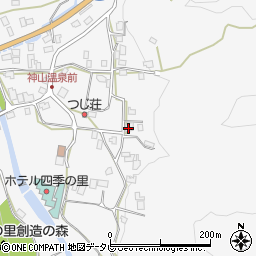 徳島県名西郡神山町神領本上角184周辺の地図