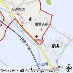 金坂商店周辺の地図