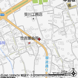 愛媛県四国中央市中曽根町1765周辺の地図