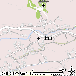 山口県柳井市柳井上田周辺の地図