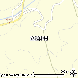〒799-2414 愛媛県松山市立岩中村の地図