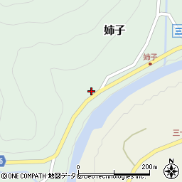 和歌山県日高郡日高川町姉子91周辺の地図