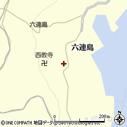 山口県下関市六連島193周辺の地図