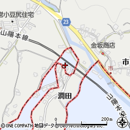 山口県熊毛郡田布施町宿井2371周辺の地図