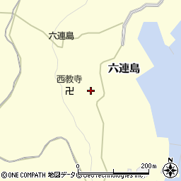 山口県下関市六連島179周辺の地図