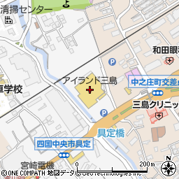 ホームセンターコーナン四国中央店周辺の地図