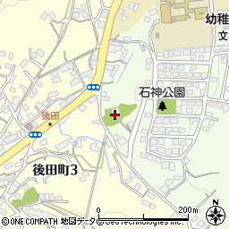 感応禅寺周辺の地図