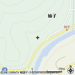 和歌山県日高郡日高川町姉子89周辺の地図