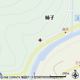 和歌山県日高郡日高川町姉子105周辺の地図