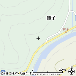 和歌山県日高郡日高川町姉子87周辺の地図
