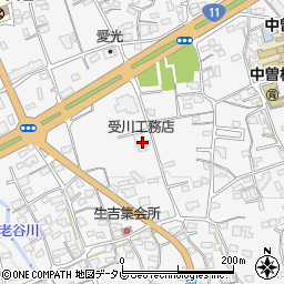 受川工務店周辺の地図