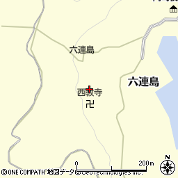 山口県下関市六連島132周辺の地図