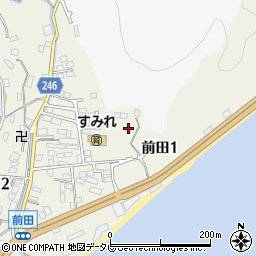 前田一丁公園周辺の地図