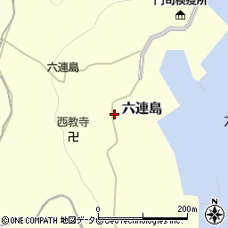 山口県下関市六連島156周辺の地図