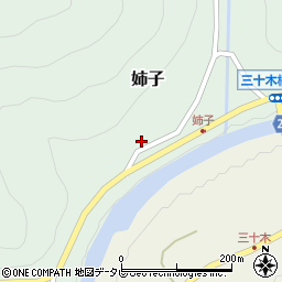 和歌山県日高郡日高川町姉子123周辺の地図