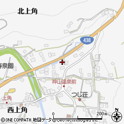 徳島県名西郡神山町神領本上角112周辺の地図