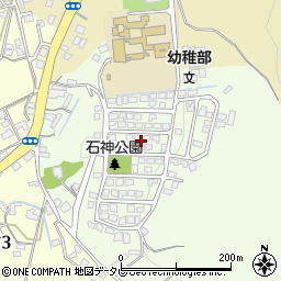 山口県下関市石神町周辺の地図