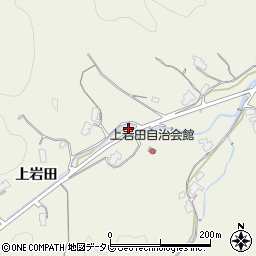 山口県光市岩田上岩田592周辺の地図