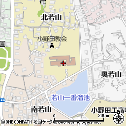 長崎純心聖母会小野田修道院周辺の地図