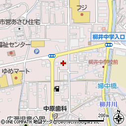 セブンイレブン柳井広瀬店周辺の地図