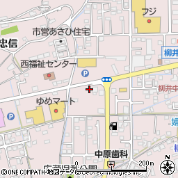 山口県柳井市柳井（北町）周辺の地図