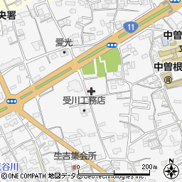 愛媛県四国中央市中曽根町1415周辺の地図