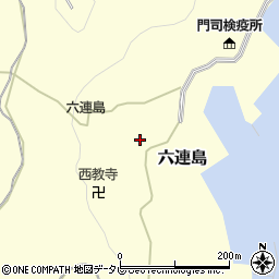 山口県下関市六連島100周辺の地図