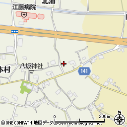 徳島県小松島市大林町北浦周辺の地図