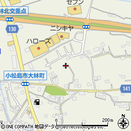 徳島県小松島市大林町宮ノ本51周辺の地図