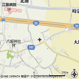 徳島県小松島市大林町北浦89周辺の地図