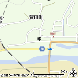 賀田郵便局 ＡＴＭ周辺の地図