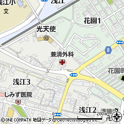 グループホーム 浅江周辺の地図