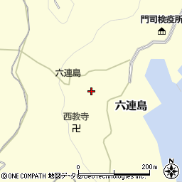 山口県下関市六連島110周辺の地図