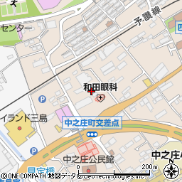 和田眼科周辺の地図