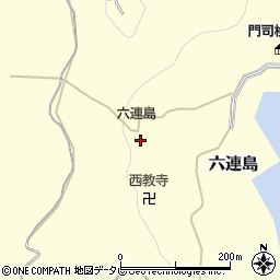 山口県下関市六連島117周辺の地図