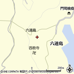 山口県下関市六連島115周辺の地図